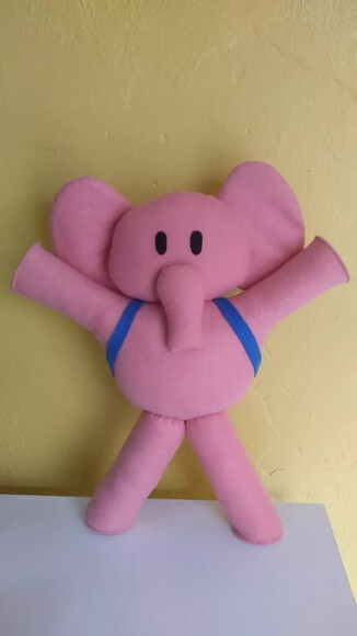 Kit Turma do Pocoyo de Feltro 8 Peças