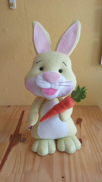 Kit Ursinho Pooh em Feltro 5 Peças