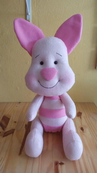 Kit Ursinho Pooh em Feltro 5 Peças