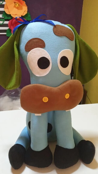Vaca da Turma Galinha Pintadinha de Feltro