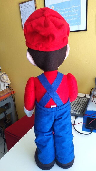Boneco Mário Bros de Feltro