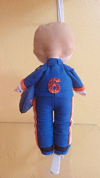 Boneco Hotweels de Feltro