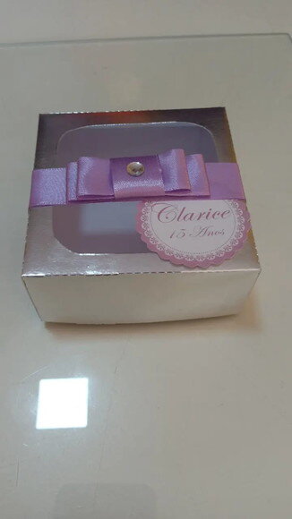 Caixa 4 Doces Prata