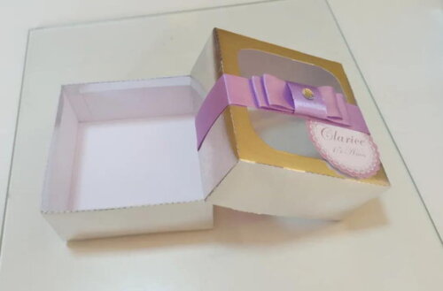 Caixa 4 Doces Prata