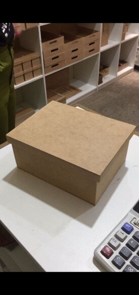 Caixa de mdf Decorada 15x20x5 cm