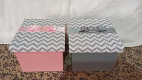 Caixa de mdf para Canecas 12x12x10cm