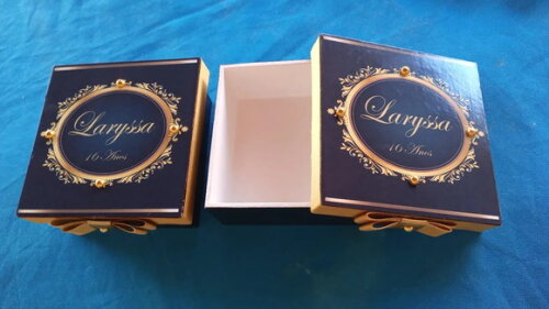 Caixa de mdf Personalizada 10x10x5