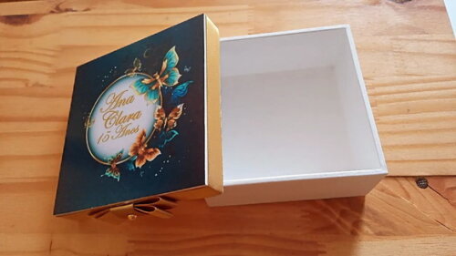 Caixa de mdf Personalizada 12x12x4
