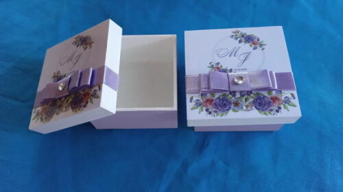 Caixa de mdf Personalizada 8x8x4