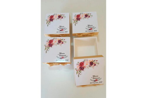 Caixa de mdf Personalizada 8x8x5