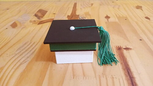 Caixa mdf Capelo 6x6x4cm
