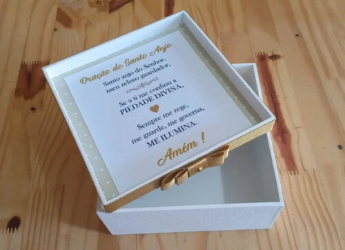 Caixa mdf Decorada 15x15x6cm