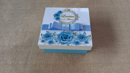 Caixa mdf Personalizada 10x10x4 cm