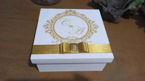 Caixa mdf Personalizada 17x17x7cm