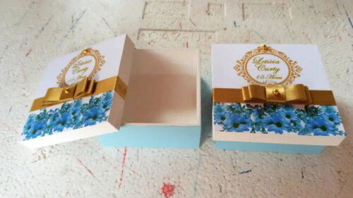 Caixa mdf Personalizada Massala 10x10x4