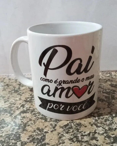 Caneca Personalizada Dia dos Pais 325 ml
