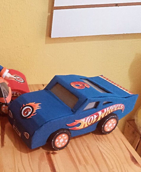 Carro Hotweels de Feltro a Unidade