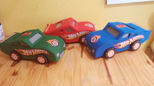 Carro Hotweels de Feltro a Unidade