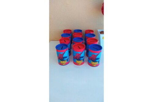 Cofrinhos Personalizados Homem Aranha