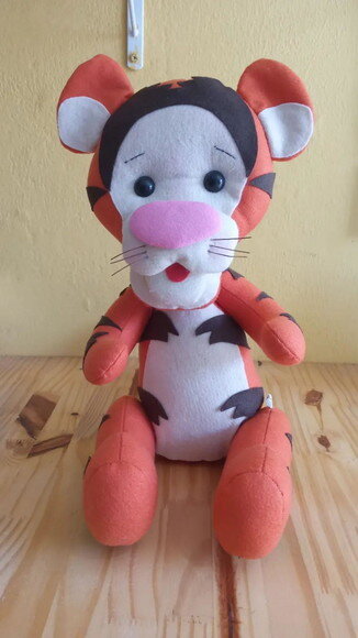 Kit Ursinho Pooh em Feltro 5 Peças