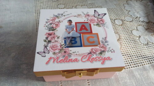 Lembrancinha Abc 13x13x4cm