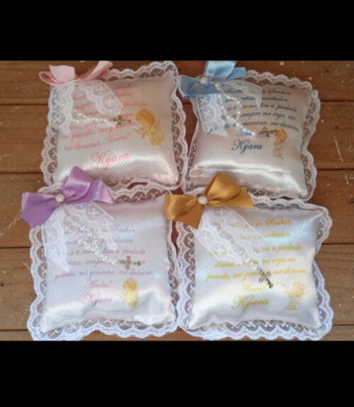 Mini Almofadas Batismo