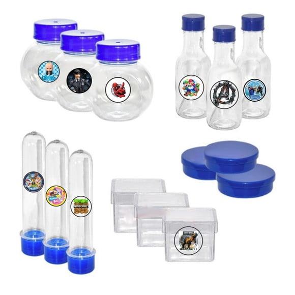 Adesivos Kit 100 Selo Blue e You 4cm x 4cm com Recorte