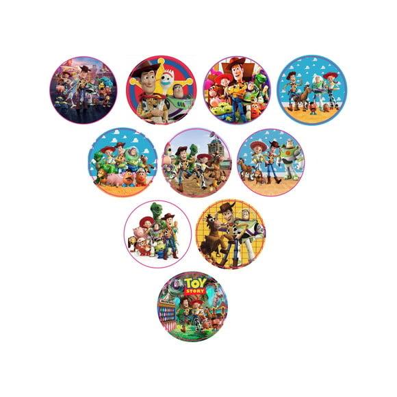 Adesivos Kit 100 Selos Toy Story 4cm x 4cm com Recorte