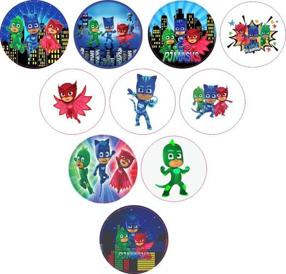 Etiquetas Adesivas Kit 100 Selos Jp Masks 4cm x 4cm