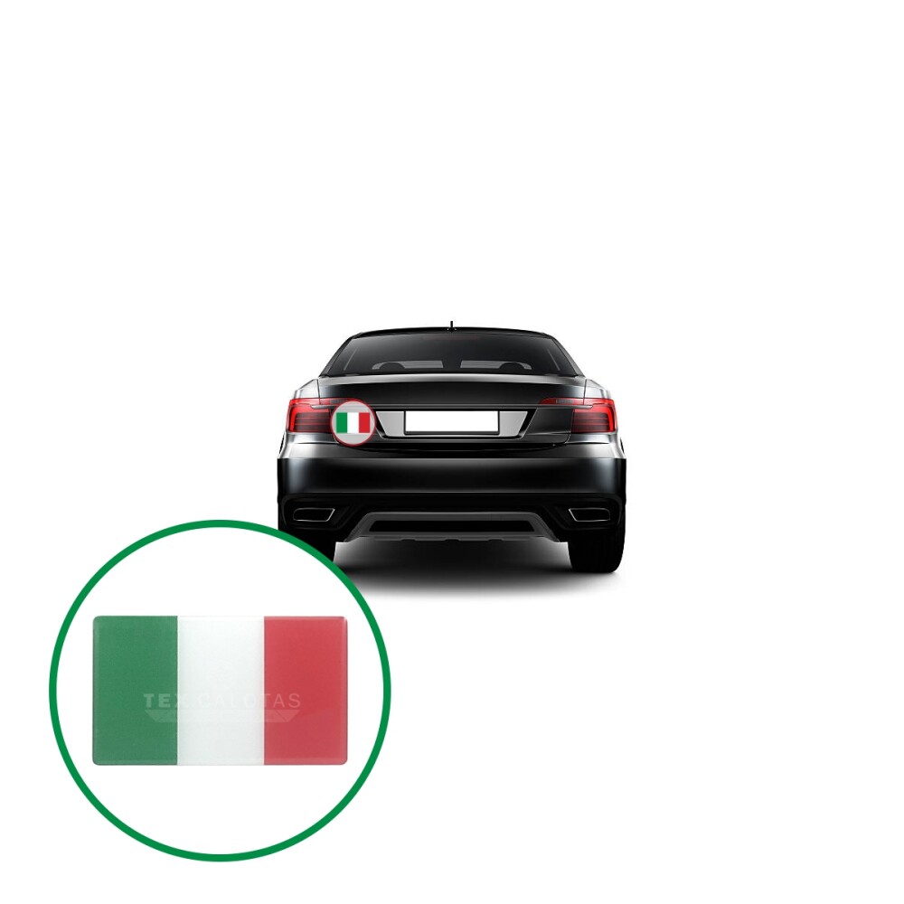 Bandeira Resinada Automotiva da Itália