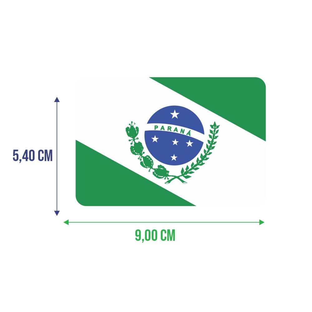 Bandeira Resinada Automotiva  Paraná