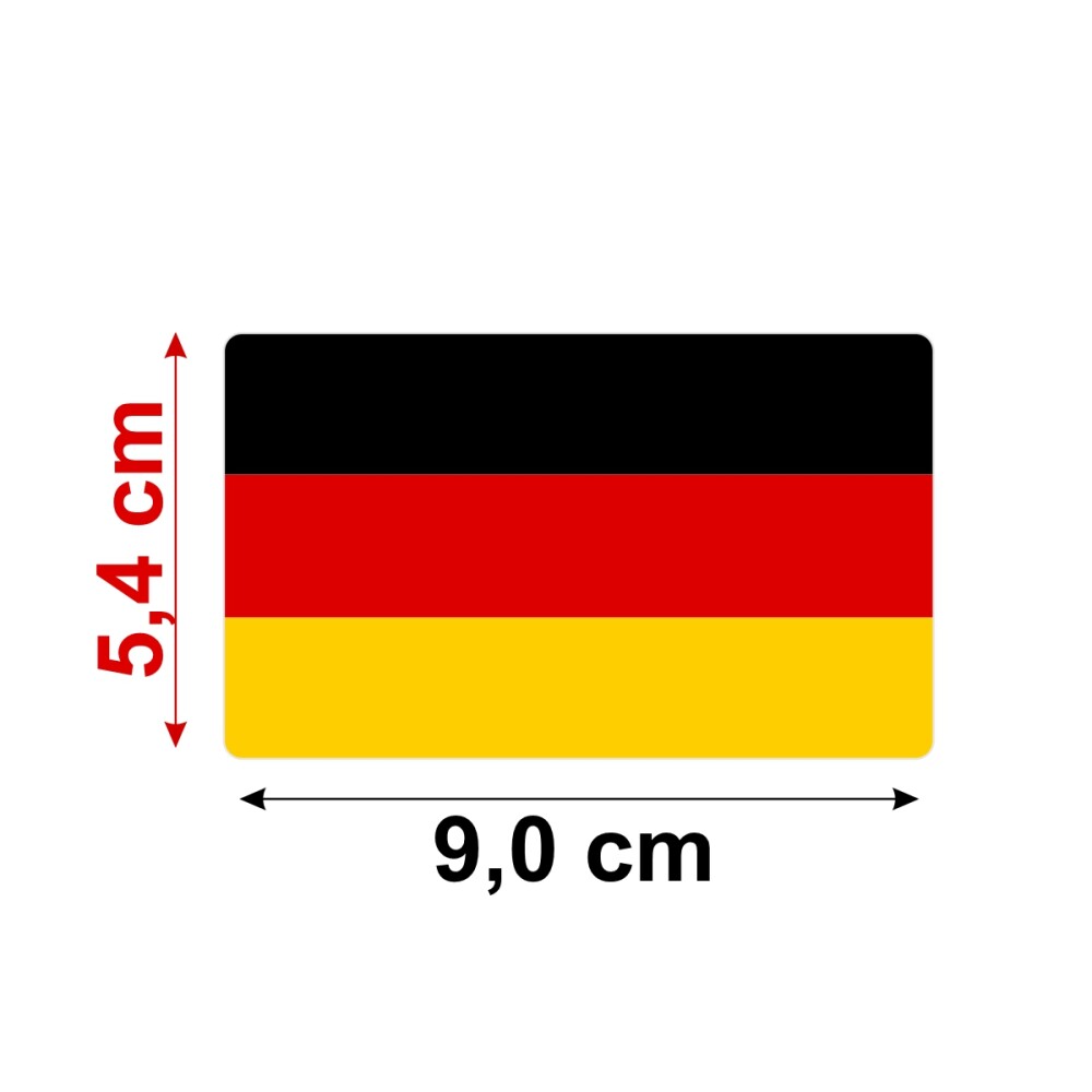 Bandeira Resinada Automotiva Alemanha/Volkswagen