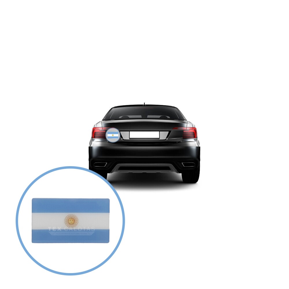 Bandeira Resinada Automotiva da Argentina