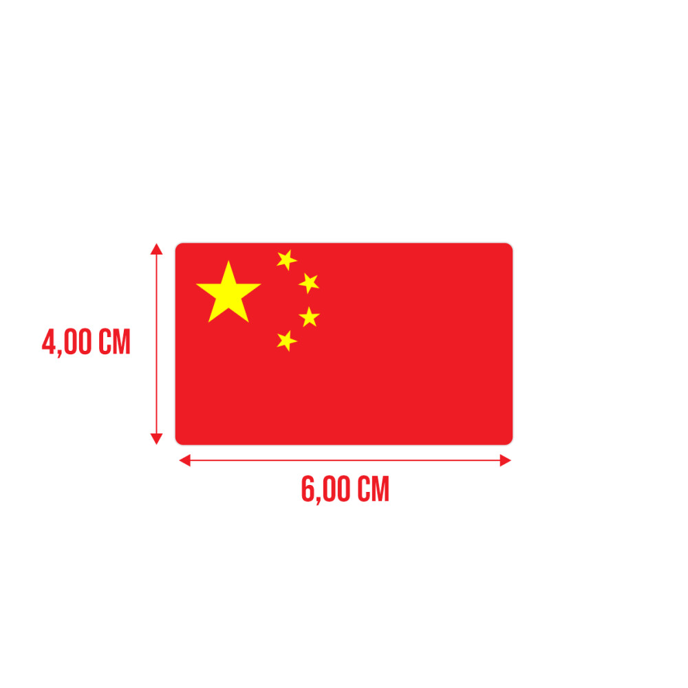 Bandeira Resinada Automotiva da China