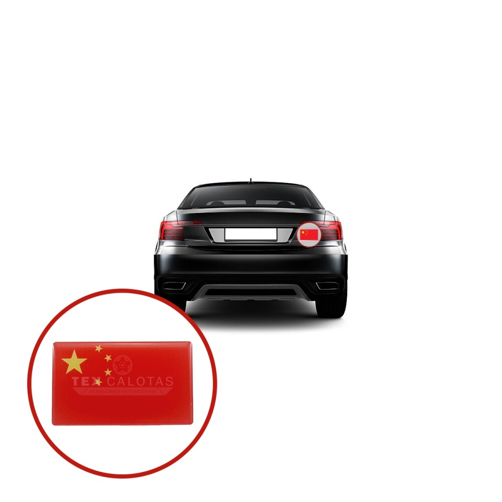 Bandeira Resinada Automotiva da China