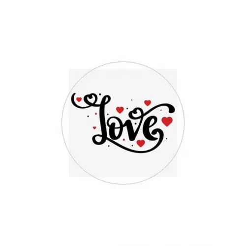 Etiq Adesivas Kit 100 Selos "feliz Dia dos Namorados Love 2