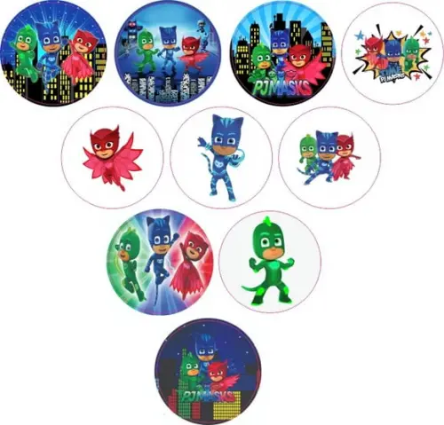 Etiquetas Adesivas Kit 100 Selos Jp Masks 4cm x 4cm