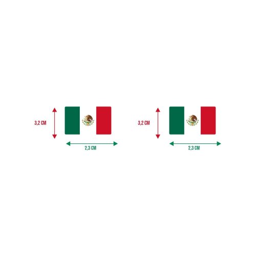 Bandeira Resinada Automotiva do México