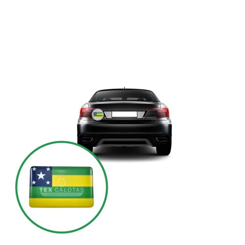 Bandeira Resinada Automotiva de Sergipe