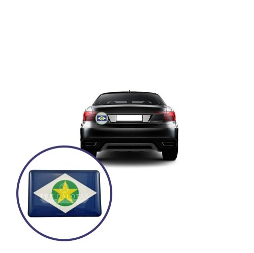 Bandeira Resinada Automotiva do Mato Grosso