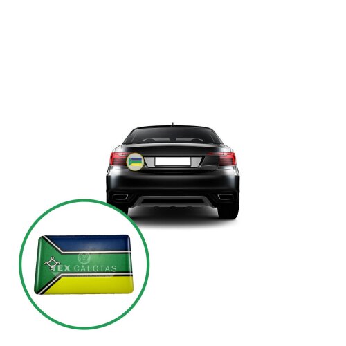 Bandeira Resinada Automotiva do Amapá
