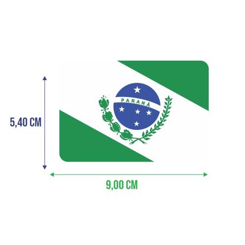Bandeira Resinada Automotiva  Paraná
