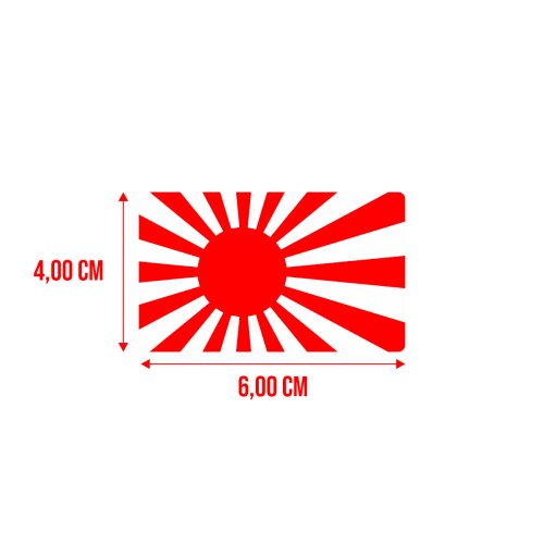 Bandeira Resinada Automotiva Japa Tunning