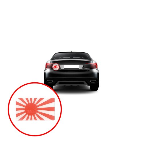 Bandeira Resinada Automotiva Japa Tunning