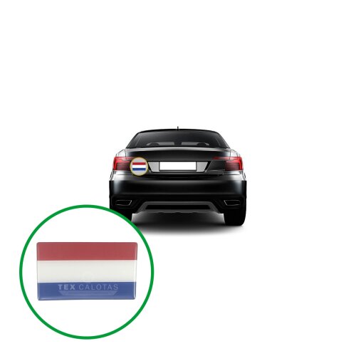 Bandeira Resinada Automotiva Holanda
