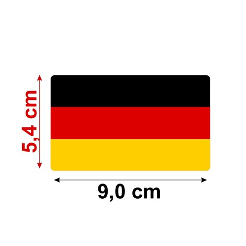 Bandeira Resinada Automotiva Alemanha/Volkswagen
