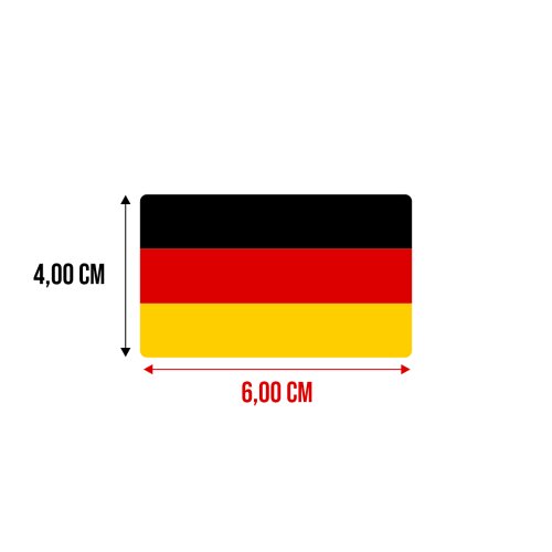 Bandeira Resinada Automotiva Alemanha/Volkswagen