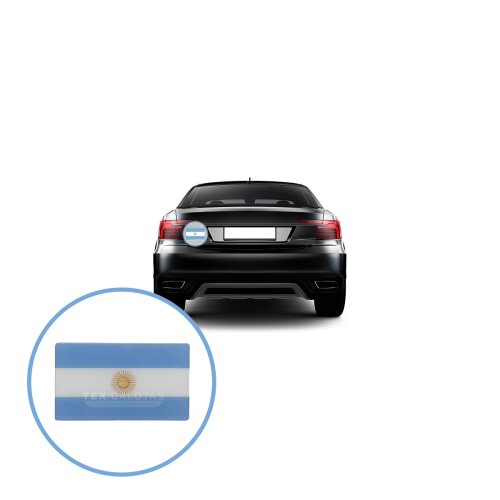 Bandeira Resinada Automotiva da Argentina