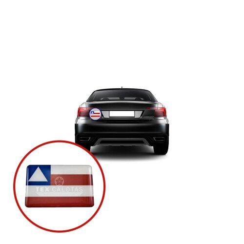 Bandeira Resinada Automotiva da Bahia
