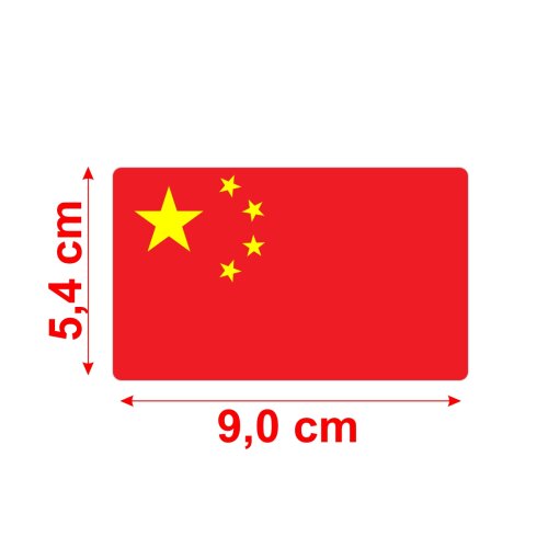 Bandeira Resinada Automotiva da China